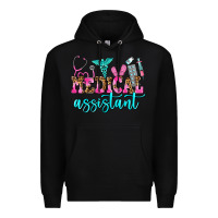 Black medical assistant Premium Hoodie - AdoDesignShop