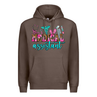 Coffee medical assistant Premium Hoodie - AdoDesignShop