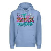 Colony Blue medical assistant Premium Hoodie - AdoDesignShop
