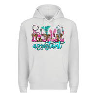 Dove Grey medical assistant Premium Hoodie - AdoDesignShop