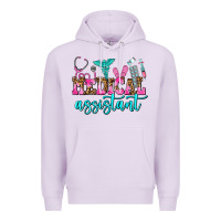 Lilac medical assistant Premium Hoodie - AdoDesignShop