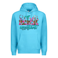 Ocean Blue medical assistant Premium Hoodie - AdoDesignShop