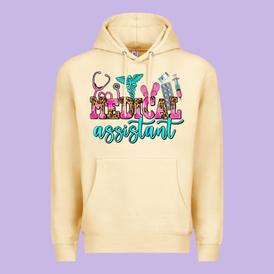 Medical Assistant Premium Hoodie Designed By Adodesignshop