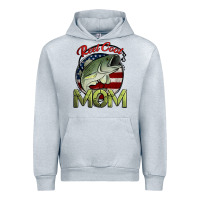 Heather Grey reel cool mom fishing Urban Hoodie - Jasminsmagicworld