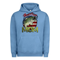 Pigment Pebble Blue reel cool mom fishing Urban Hoodie - Jasminsmagicworld