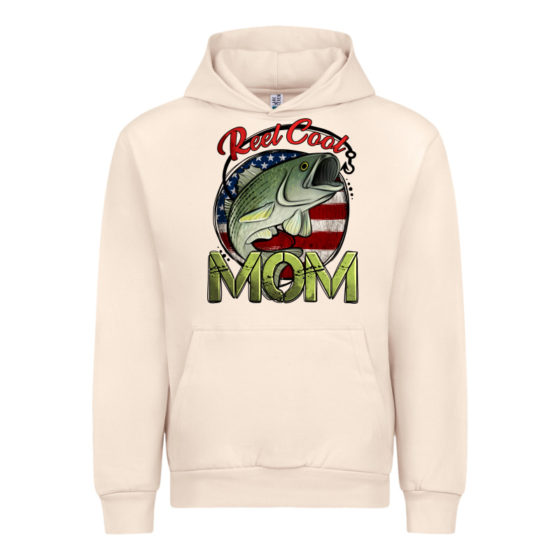 Reel Cool Mom Fishing Urban Hoodie by Jasminsmagicworld | Teevron
