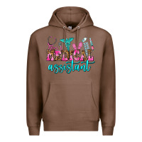 Chestnut medical assistant Premium Hoodie - AdoDesignShop