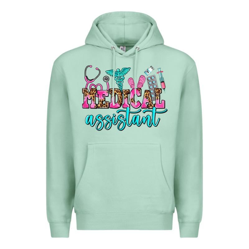Medical Assistant Premium Hoodie by AdoDesignShop | Teevron