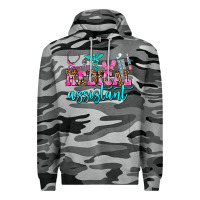 Slate Camo medical assistant Premium Hoodie - AdoDesignShop