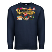 Navy best bus driver ever Premium Sweatshirt - texasbilliewilder