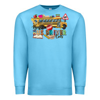 Ocean Blue best bus driver ever Premium Sweatshirt - texasbilliewilder