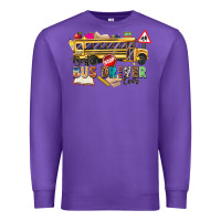 Purple best bus driver ever Premium Sweatshirt - texasbilliewilder