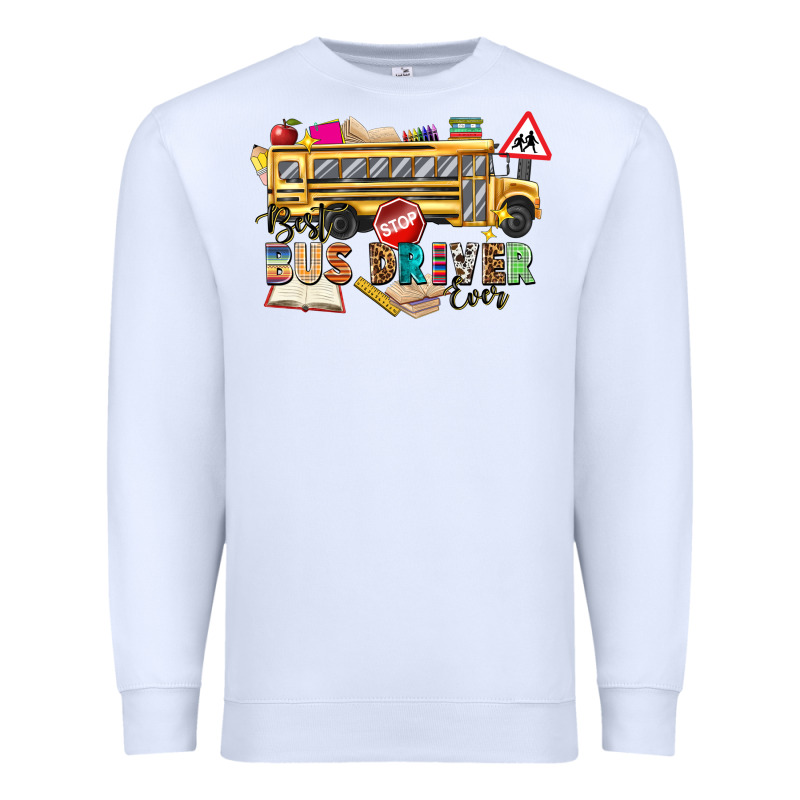 Best Bus Driver Ever Premium Sweatshirt by texasbilliewilder | Teevron