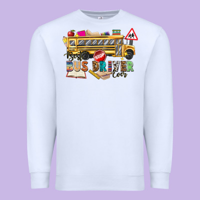 Best Bus Driver Ever Premium Sweatshirt Designed By Texasbilliewilder