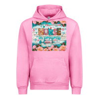 Fuchsia Pink nurse in progress tumbler Urban Hoodie - BundleAndBundleShop