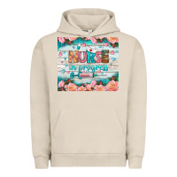 Pigment French Oak nurse in progress tumbler Urban Hoodie - BundleAndBundleShop