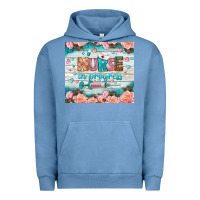 Pigment Pebble Blue nurse in progress tumbler Urban Hoodie - BundleAndBundleShop