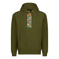 Army Green Fall Gnomes Premium Hoodie - Artiststas