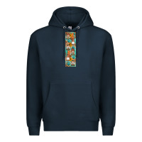 Navy Fall Gnomes Premium Hoodie - Artiststas