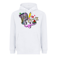 White Pre -K Heavyweight Hoodie - RanaPortraitStore
