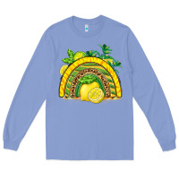 Colony Blue lemon  rainbow Long Sleeve Tee - BarkalooDesign