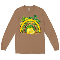 Toasted Coconut lemon  rainbow Long Sleeve Tee - BarkalooDesign