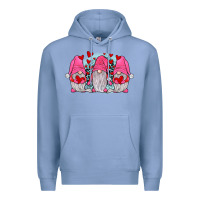 Gnomies Valentines Day Premium Hoodie | Teevron