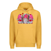 Mustard gnomies valentines day Premium Hoodie - JahusDesignShop