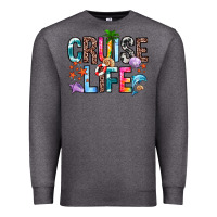 Charcoal Heather cruise life Premium Sweatshirt - Zillion Design Studio