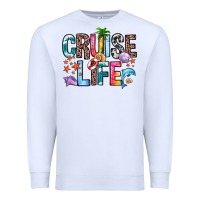 White cruise life Premium Sweatshirt - Zillion Design Studio