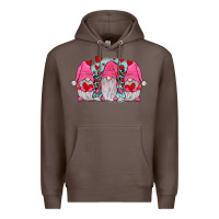 Coffee gnomies valentines day Premium Hoodie - JahusDesignShop