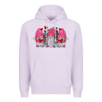 Lilac gnomies valentines day Premium Hoodie - JahusDesignShop