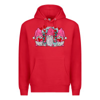 Red gnomies valentines day Premium Hoodie - JahusDesignShop