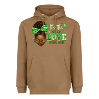 Toasted Coconut sorority colors green its the self love for me afr Heavyweight Hoodie - texasbilliewilder