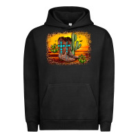 Pigment Black cross sunset backgraund Urban Hoodie - JahusDesignShop