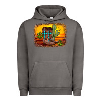 Pigment Tornado cross sunset backgraund Urban Hoodie - JahusDesignShop