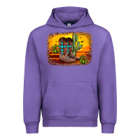 Tulip cross sunset backgraund Urban Hoodie - JahusDesignShop