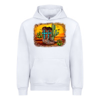 White cross sunset backgraund Urban Hoodie - JahusDesignShop