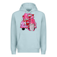 Farm Truck,gnomies Valentines Premium Hoodie | Teevron