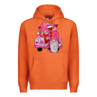 Carrot farm truck,gnomies valentines Premium Hoodie - JahusDesignShop