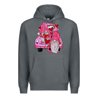 Rock farm truck,gnomies valentines Premium Hoodie - JahusDesignShop