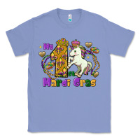Colony Blue my first mardi gras unicorn Classic Tee - FaDigitalArtStudio