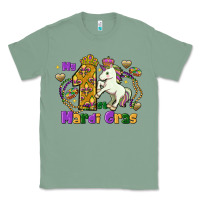 Sage my first mardi gras unicorn Classic Tee - FaDigitalArtStudio