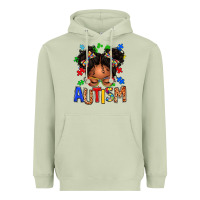 Matcha autism afro girl Heavyweight Hoodie - texasbilliewilder