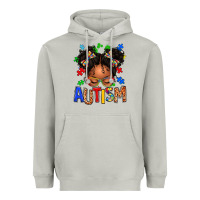 Moon Dust autism afro girl Heavyweight Hoodie - texasbilliewilder