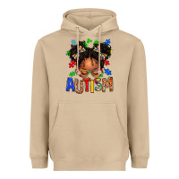 Mushroom autism afro girl Heavyweight Hoodie - texasbilliewilder