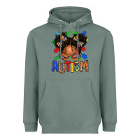 Sage autism afro girl Heavyweight Hoodie - texasbilliewilder