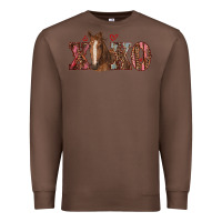 Chestnut xoxo horse Premium Sweatshirt - RanaPortraitStore