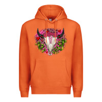 Carrot bull skull cactus valentines Premium Hoodie - JahusDesignShop