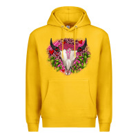 Lemon bull skull cactus valentines Premium Hoodie - JahusDesignShop
